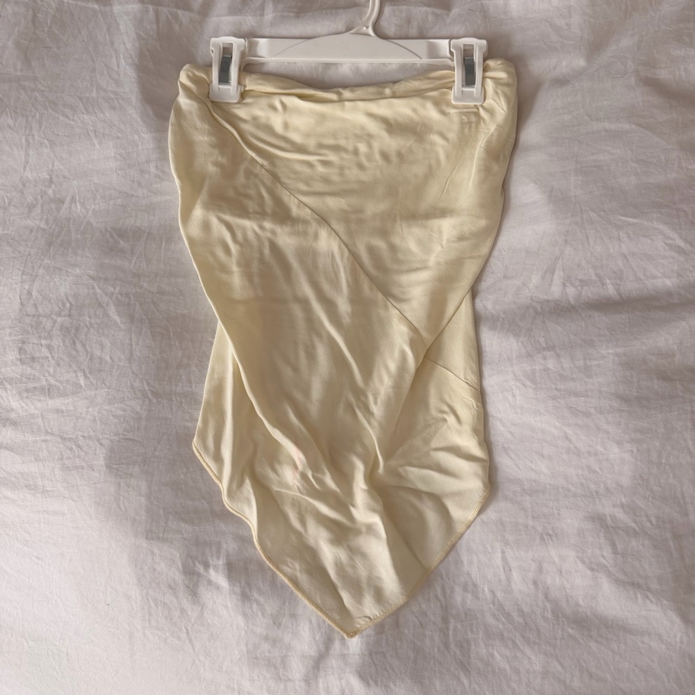 Free people cream bandana top